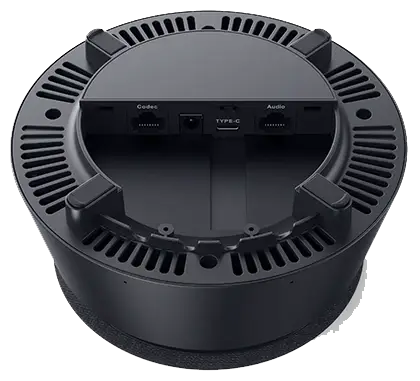 CP50 רמקול לחדר ישיבות מערך מיקרופונים רב-כיווני בעל 8 אלמנטים, התומך בקליטת שמע של 360 מעלות ובטווח של 6 מטרים