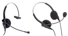 ER 09 Call Center Headset מערכת ראש למרכזייה