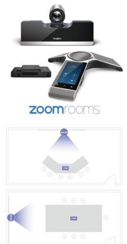 מצלמה_לחדר_ישיבות Yealink CP960-UVC50 Zoom Rooms Kit